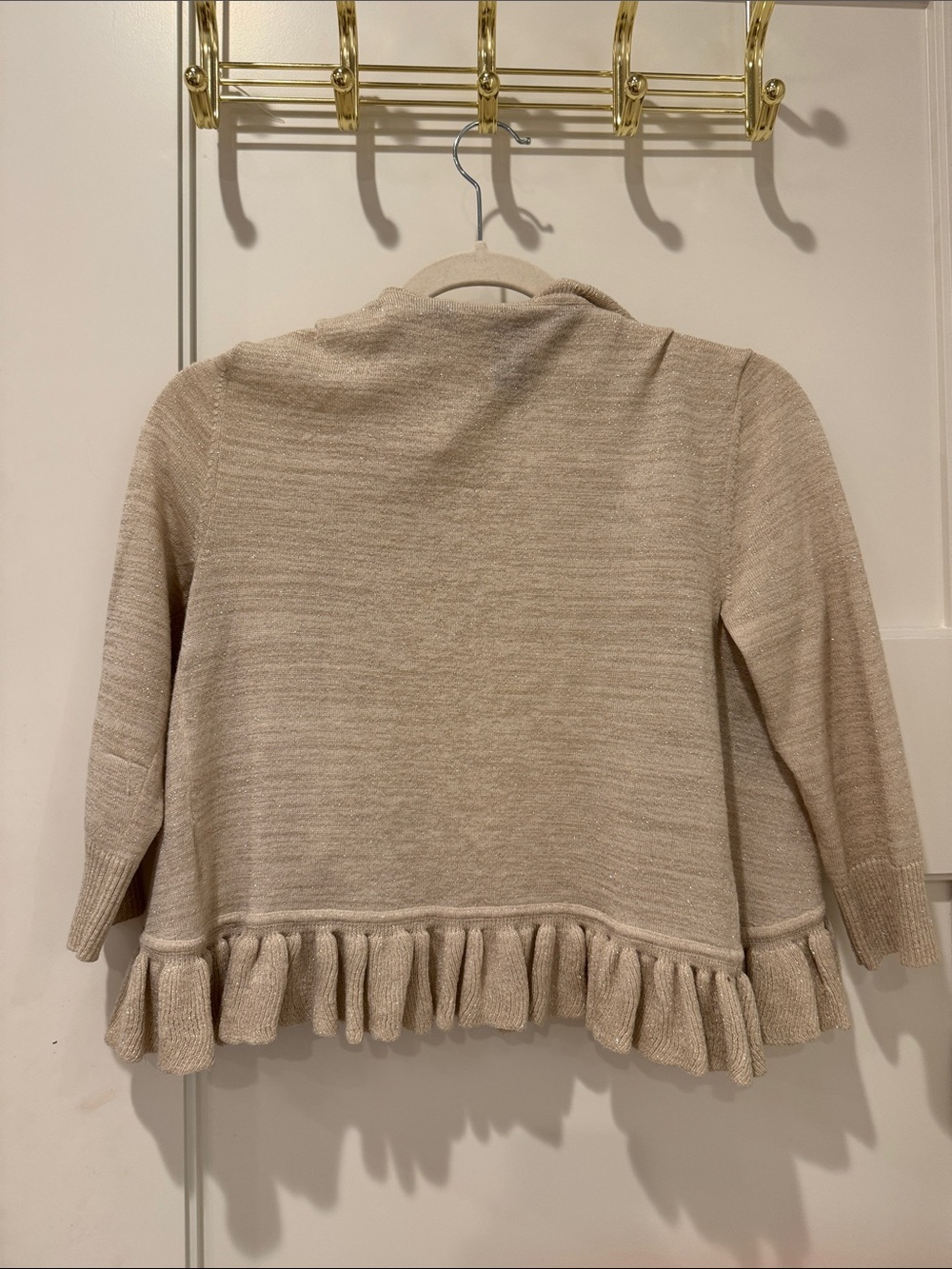 Diane von Furstenberg open-front cropped cardigan - Picture 4 of 8